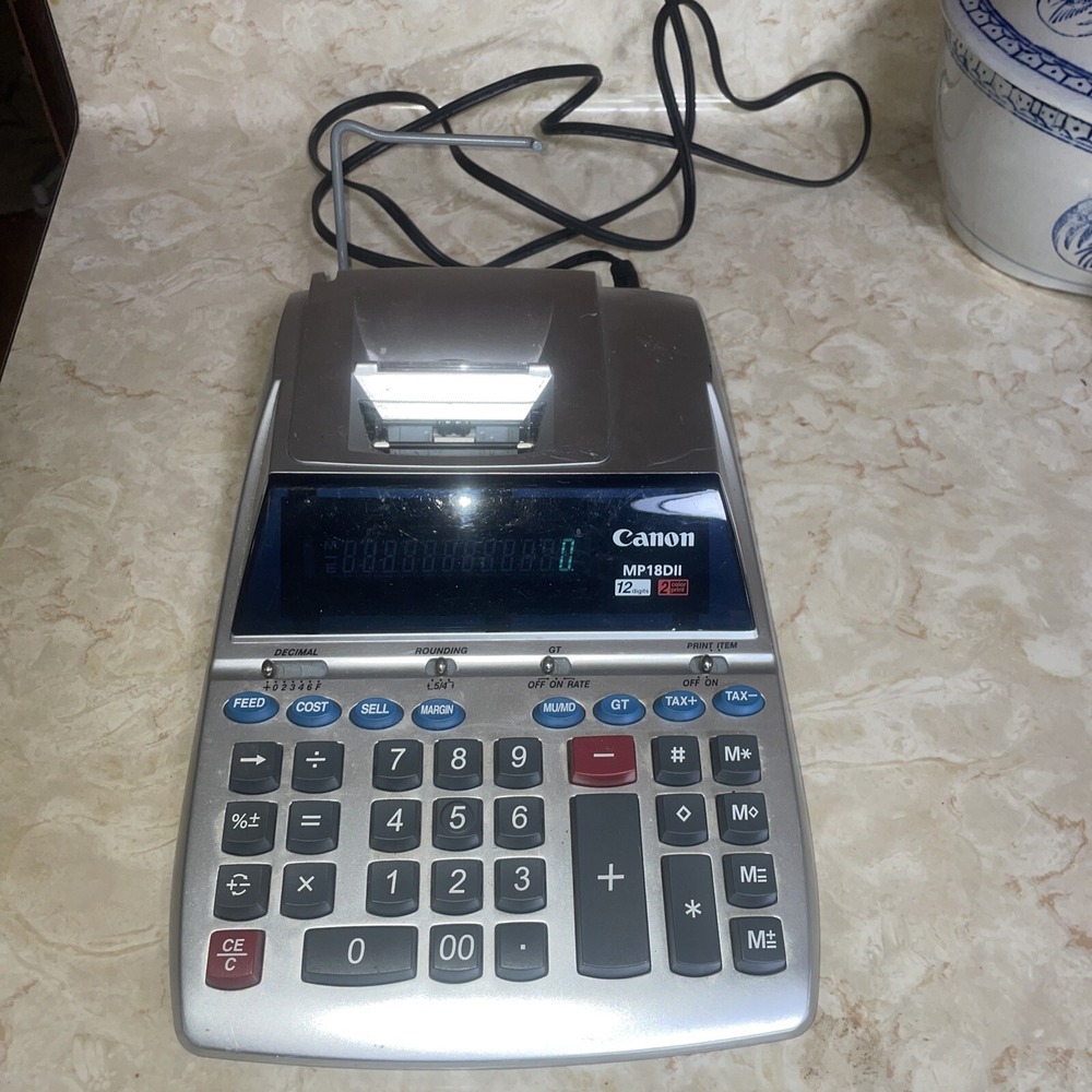 Canon‎ MP18D II Basic Calculator